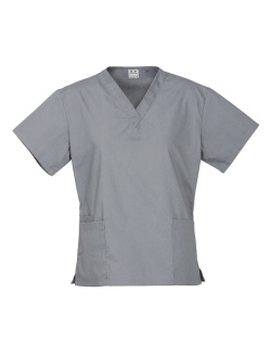 classic unisex scrubs/scrubs/H10612 ladies_pewter